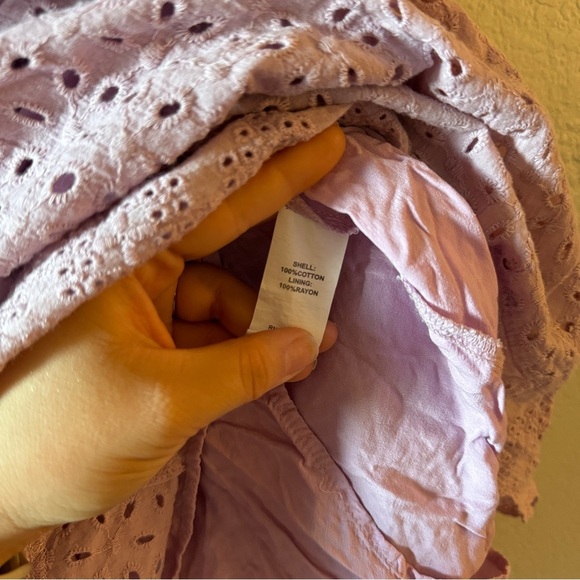 Mustard Seed | Eyelet Sleeveless Romper - Picture 7 of 7